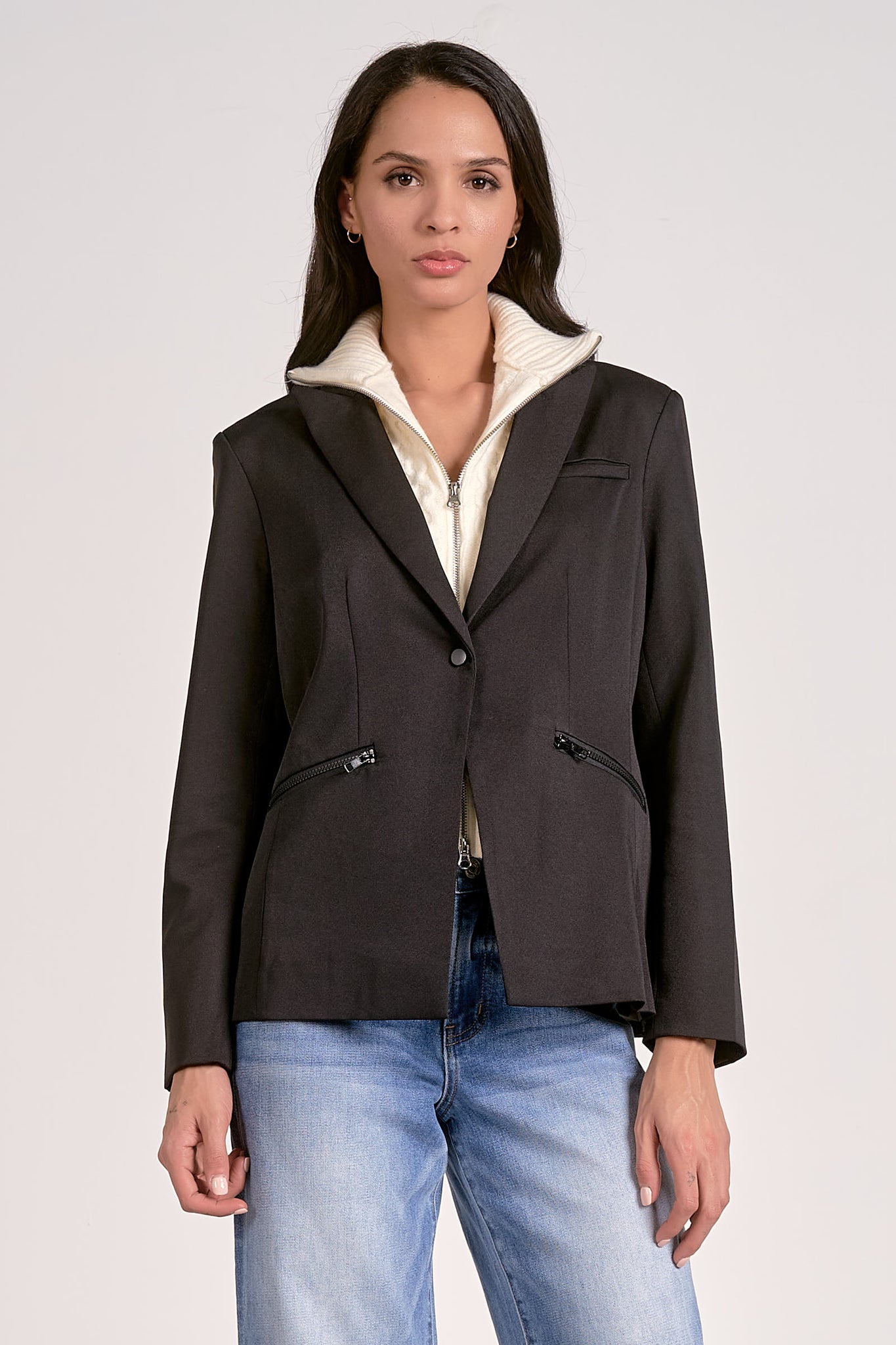 Sweater Blazer Combo