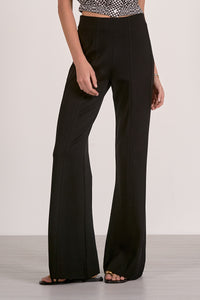 Seamed Flare Ponte Pants - 2 Colors