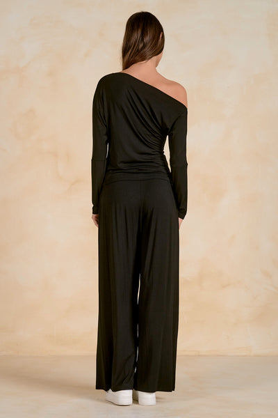 Cowl Neck Jersey Top