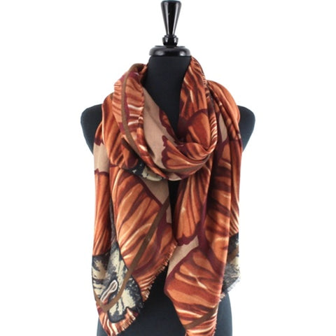 Forest Floral Scarf