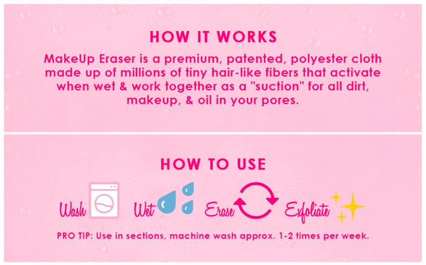 MakeUp Eraser 5 Day Set