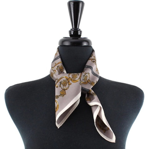 Elegant Filigree Square Scarf