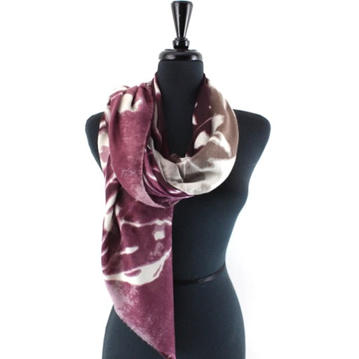 Ombre Flower Scarf