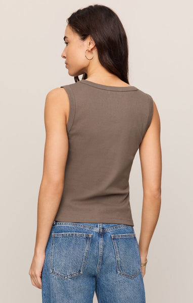 Ellie V-Neck Tank - 2 Colors