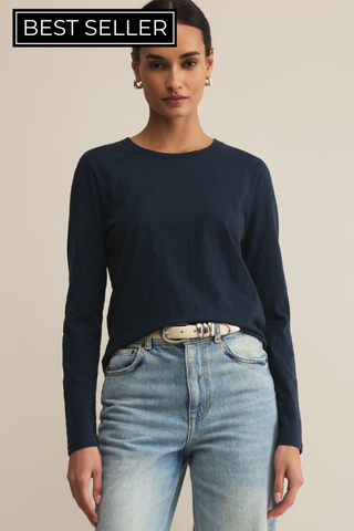 Modern Slub Long Sleeve Tee - More Colors