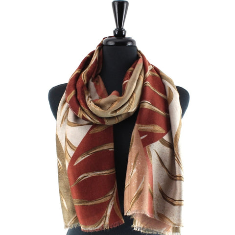 Fall Floral Scarf