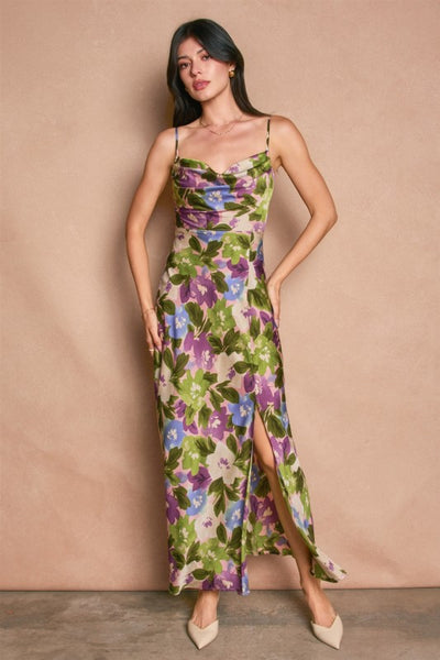 Morning Dew Floral Maxi Dress
