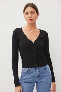 Ribbed Cardigan