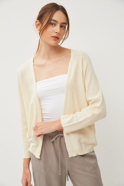 Open Front Cardigan