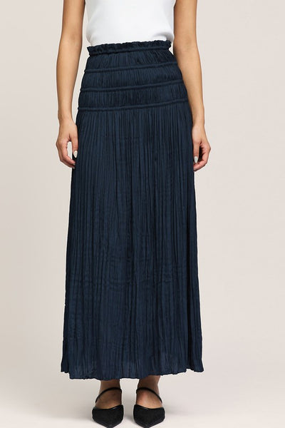 Crinkle Maxi Skirt