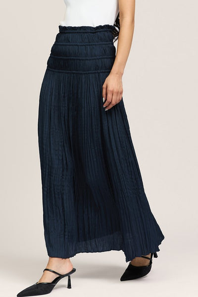 Crinkle Maxi Skirt