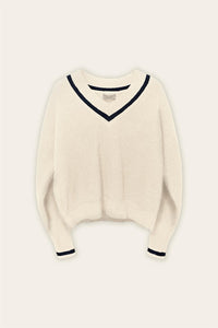 Varsity V-Neck Sweater
