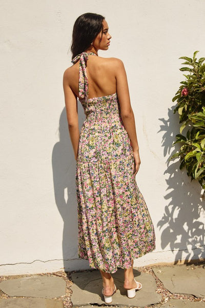 Peony Garden Maxi Dress