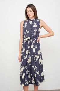 Vintage Floral Midi Dress