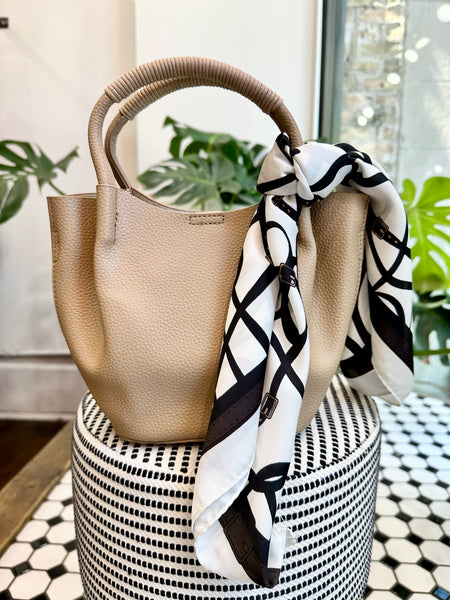 Mini Tote Crossbody Bag