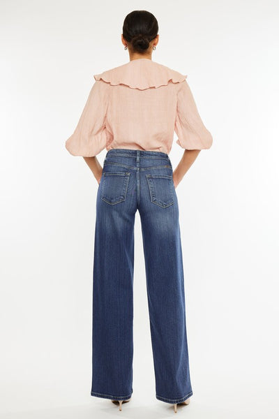 High Rise Wide Leg Jeans