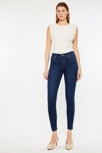 High Rise Skinny Ankle Jeans - 2 Colors