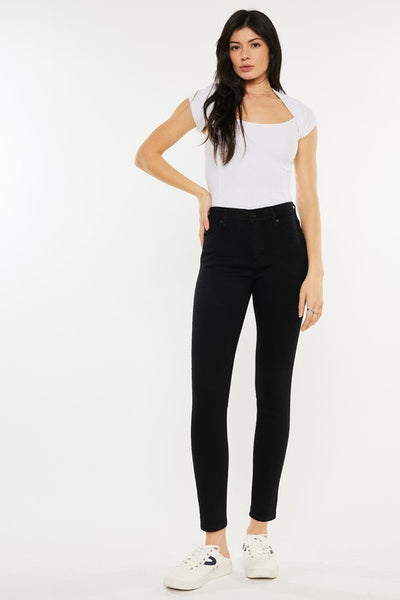 High Rise Skinny Ankle Jeans - 2 Colors