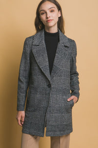 Glen Check Coat