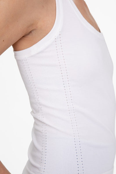 Seamless Perforated Racerback Tank