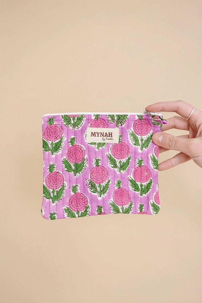 Handmade Quilted Coin Pouch