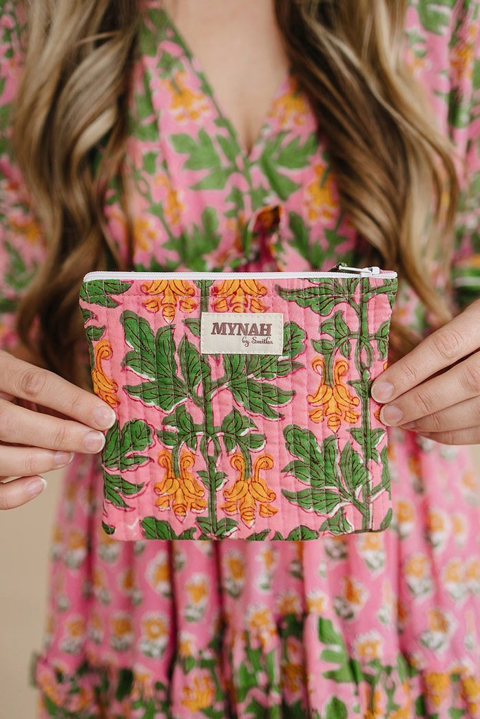 Handmade Quilted Coin Pouch