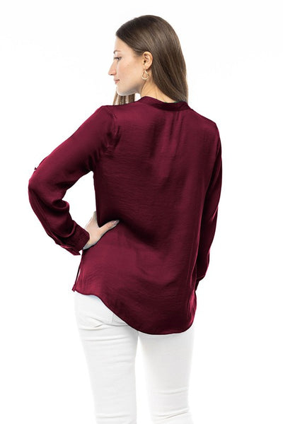 V-Neck Blouse - More Colors