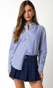 Striped Button Up Shirt