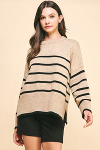 Striped Boyfriend Sweater