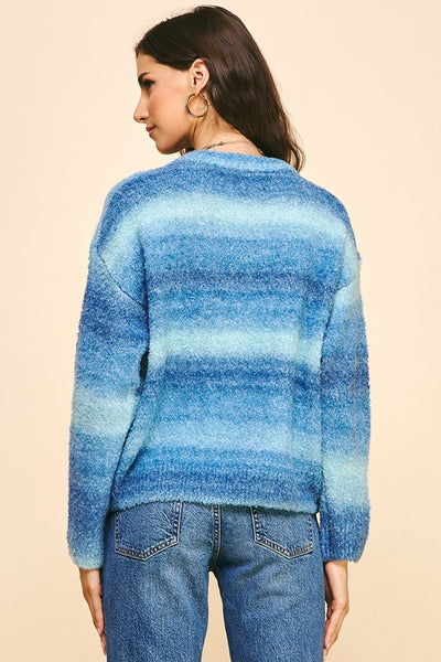 Ombre Stripe Sweater