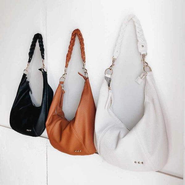 Hattie Shoulder Hobo Bag - 2 Colors