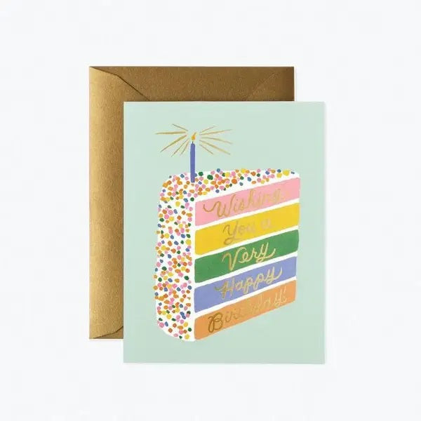 Cake Slice Birthday Card