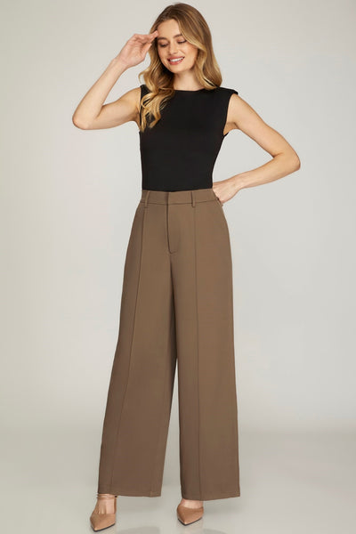 Seamed Trouser Pants