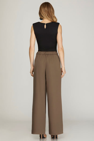 Seamed Trouser Pants