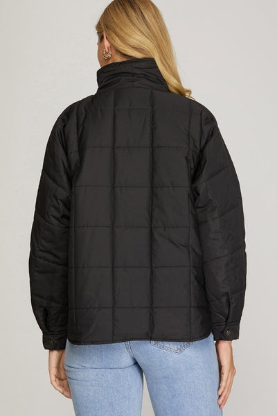 Quilted Puffer Jacket