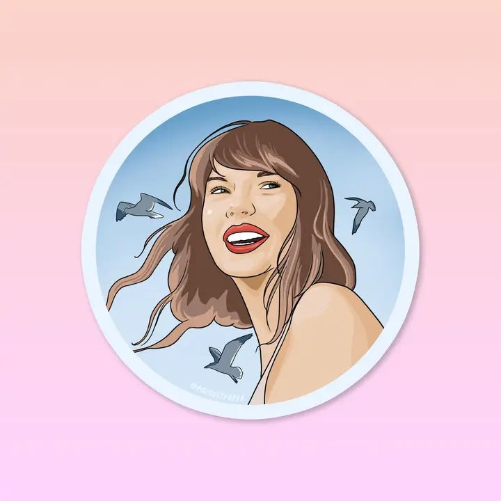 1989 Round Swiftie Sticker