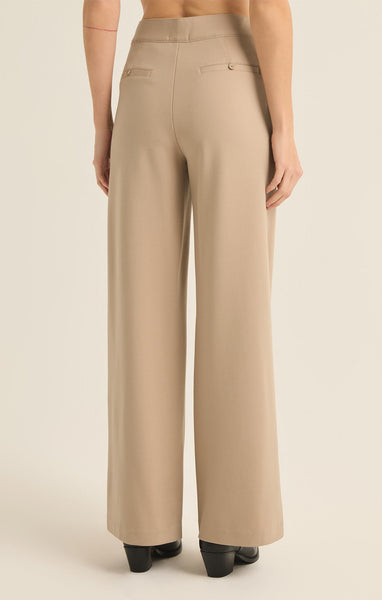 Do It All Wide Leg Trouser Pants - 2 Colors