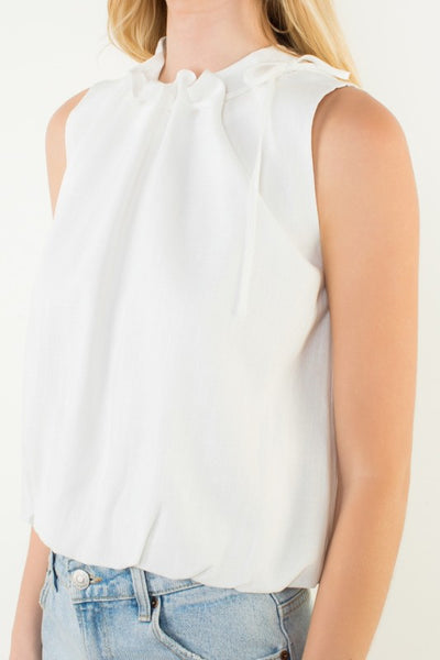 Tie Neckline Top