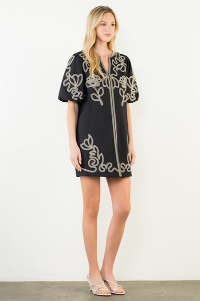 Embroidered Rosalia Dress