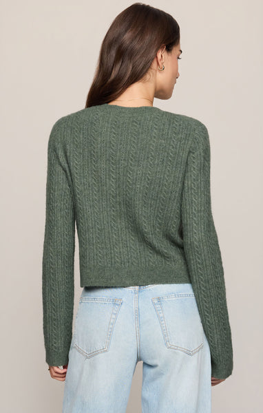 Medina Pointelle Cardigan - 2 Colors