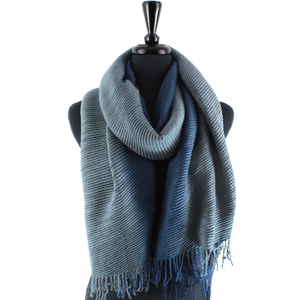 Pleated Ombre Scarf