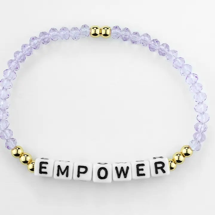 EMPOWER Friendship Bead Bracelet