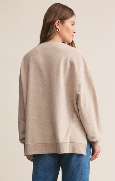Modern Weekender Crewneck Top