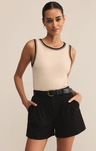 Social Stitch Trim Tank