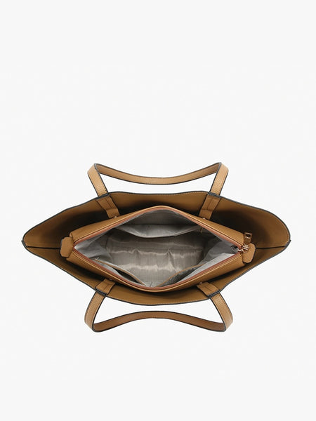 Millie Classic Paneled Tote Bag