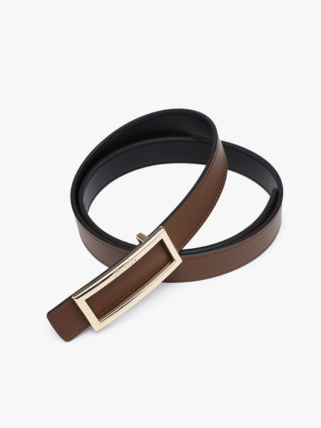 Frame Buckle Reversible Belt