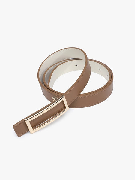 Frame Buckle Reversible Belt
