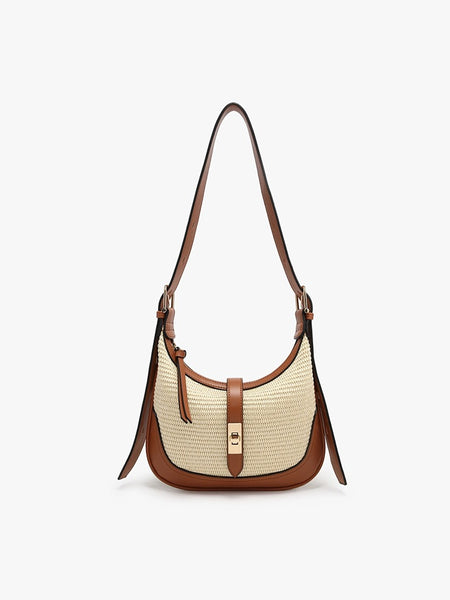 Arianna Straw Shoulder Bag