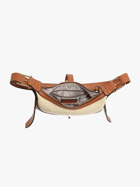 Arianna Straw Shoulder Bag
