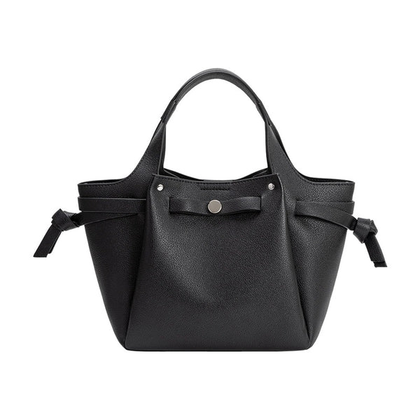 Avril Vegan Leather Top Handle Bag